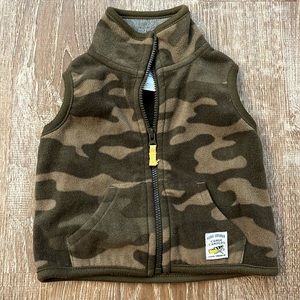 Camo vest 3 month size